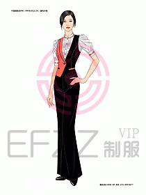 KTV男女服務(wù)員制服設(shè)計(jì)圖381