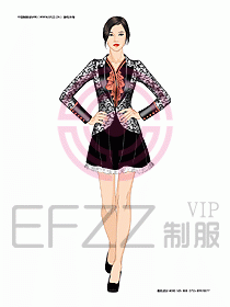 KTV男女服務員制服設計圖383