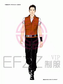KTV男女服務員制服設計圖387