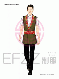 KTV男女服務員制服設計圖394