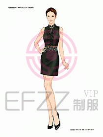 KTV男女服務員制服設計圖405