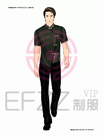 KTV男女服務員制服設計圖406