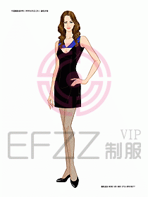 KTV男女服務員制服設計圖420