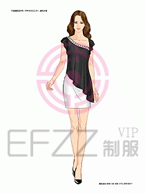 KTV男女服務員制服設計圖429