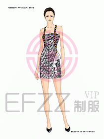 KTV男女服務員制服設計圖446