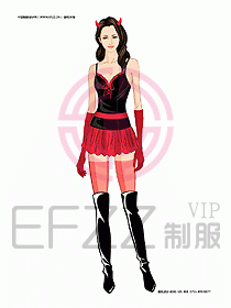 KTV男女服務員制服設計圖455