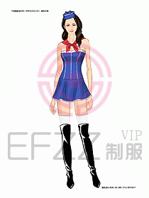 KTV男女服務員制服設計圖464