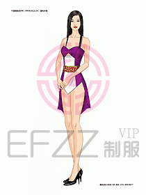 KTV男女服務(wù)員制服設(shè)計(jì)圖461