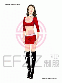 KTV男女服務(wù)員制服設(shè)計(jì)圖472