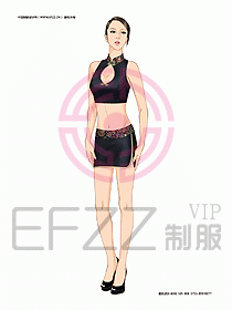 KTV男女服務(wù)員制服設(shè)計(jì)圖480