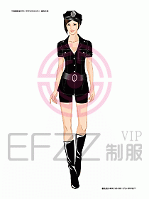 KTV男女服務員制服設計圖483