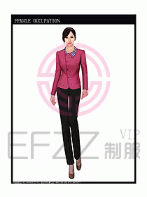 時尚職業女西服設計圖698