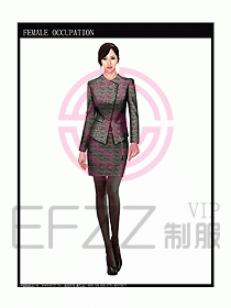 時尚職業女西服設計圖713