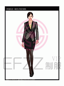時尚職業(yè)女西服設(shè)計圖711