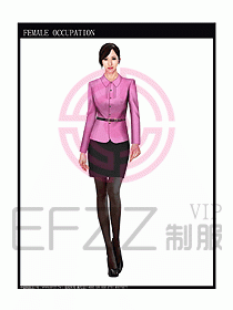 時尚職業(yè)女西服設(shè)計圖722