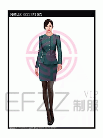 時尚職業女西服設計圖723