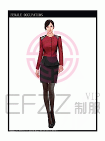 時尚職業女西服設計圖727