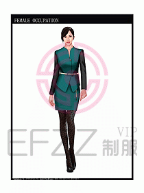 時尚職業女西服設計圖741