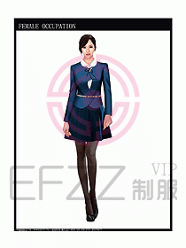 時尚職業女西服設計圖769
