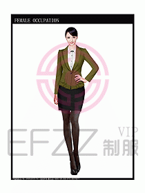 時(shí)尚職業(yè)女西服設(shè)計(jì)圖775