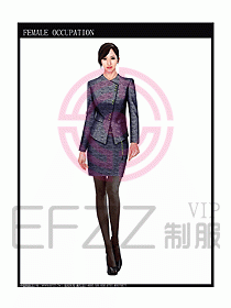 時尚職業女西服設計圖800