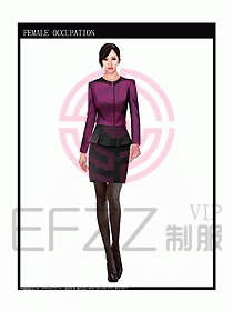 時尚職業(yè)女西服設計圖816