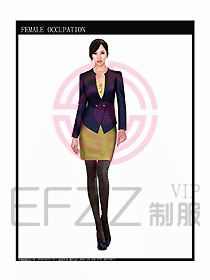 時尚職業(yè)女西服設計圖819