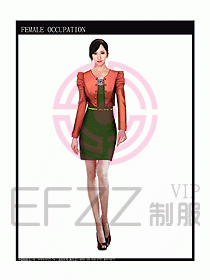 時尚職業(yè)女西服設計圖842