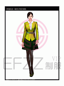 時尚職業女西服設計圖851