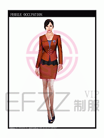 時尚職業(yè)女西服設計圖846