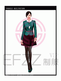 時(shí)尚職業(yè)女西服設(shè)計(jì)圖853