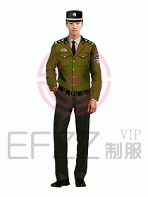 保安服夾克裝制服設(shè)計圖237
