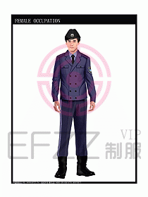 保安服夾克裝制服設計圖301
