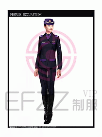 夾克裝保安制服設計圖309