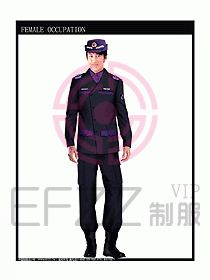 夾克裝保安制服設計圖312
