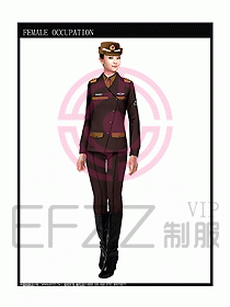 夾克裝保安制服設計圖310