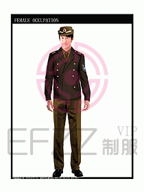 夾克裝保安制服設計圖317