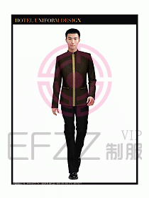 酒店門童制服設計圖742