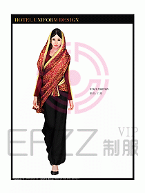 酒店門童制服設計圖760