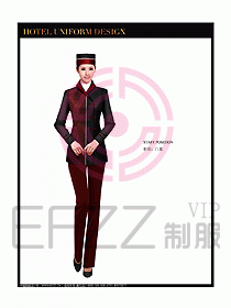 酒店門童制服設計圖757