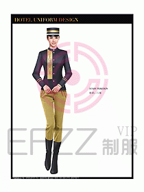 酒店行李生制服設計圖767