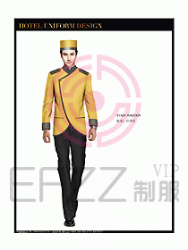 酒店行李生制服設計圖772