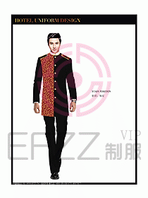 酒店行李生制服設計圖786