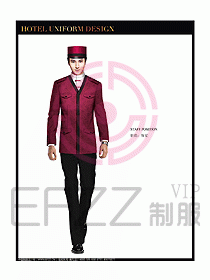 酒店行李生制服設計圖787