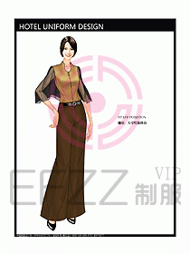 桑拿水療咨客制服設計圖271