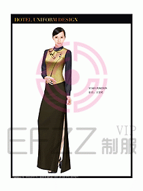 桑拿水療咨客制服設計圖284