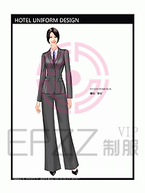 酒店大堂制服設計圖512