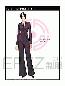 酒店大堂制服設計圖516