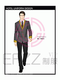 酒店大堂制服設(shè)計圖521