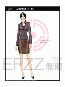 酒店大堂制服設計圖533